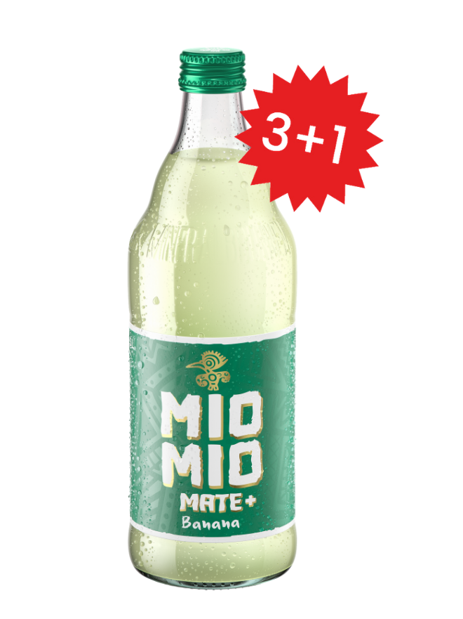 MIO MIO MATE + Banane 12x0,5 MW (MEHRWEG) MIO MIO MATE + Banane 12x0,5 MW (MEHRWEG)