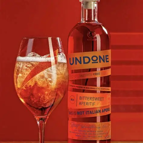 Undone No 05 Bittersweet Aperitif - Not Italian Apero alkoholfrei 0% 1x0,7 (EINWEG)
