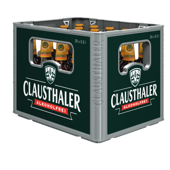 Clausthaler Extra Herb Alkoholfrei 20x0,5 MW (MEHRWEG)
