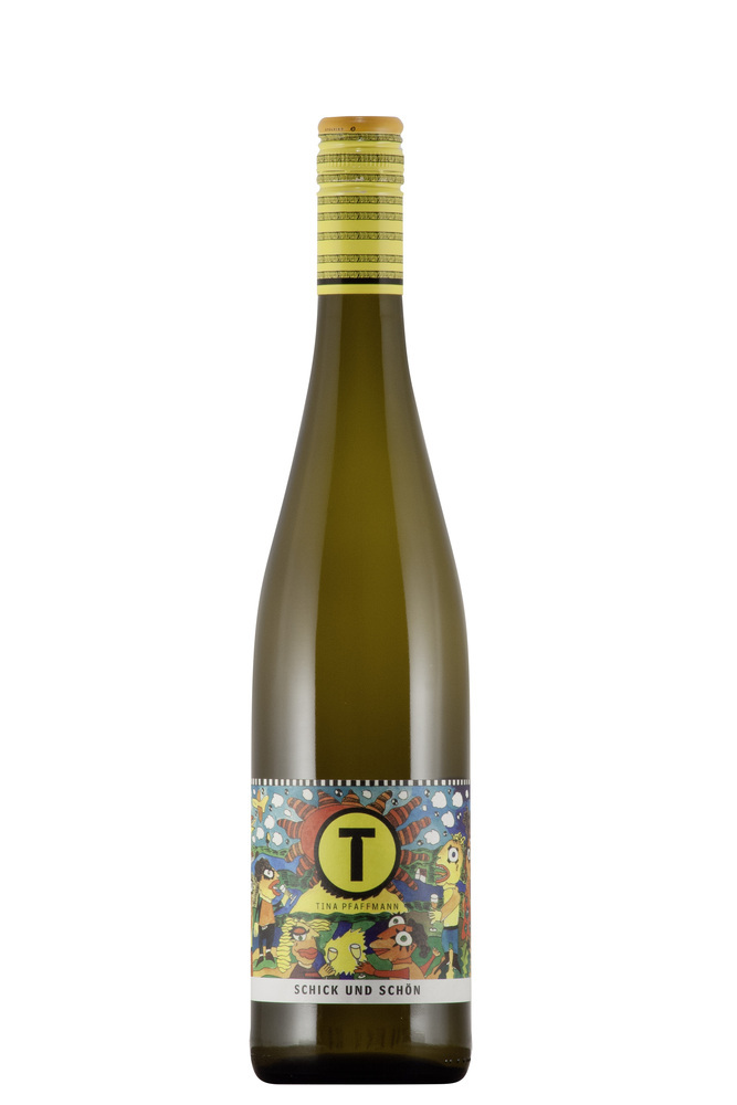 Riesling Schick + Schön trocken Pfaffmann, Weinhaus Tina Pfaffmann 6x0,75 (EINWEG)