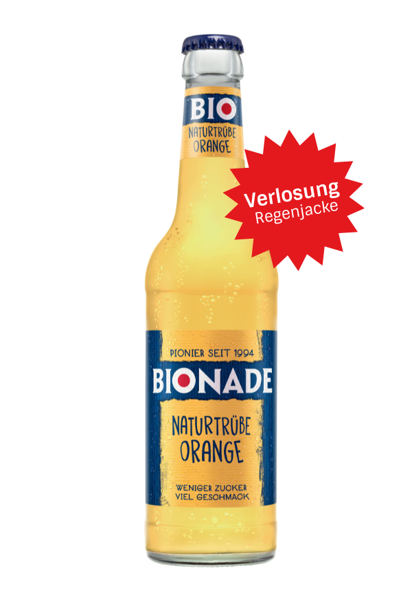 Bionade Orange naturtrüb 12x0,33MW (MEHRWEG)