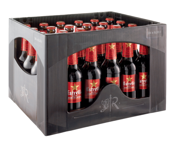 Estrella Damm 24x0,33 (MEHRWEG)