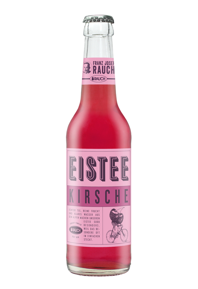 Rauch Eistee Kirsche 24x0,33 (MEHRWEG)