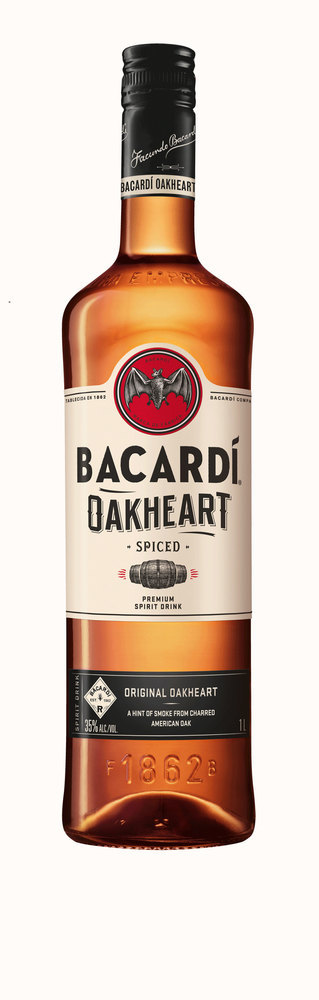 Bacardi Oakheart Spiced Rum 35% 1x1,0 (EINWEG)