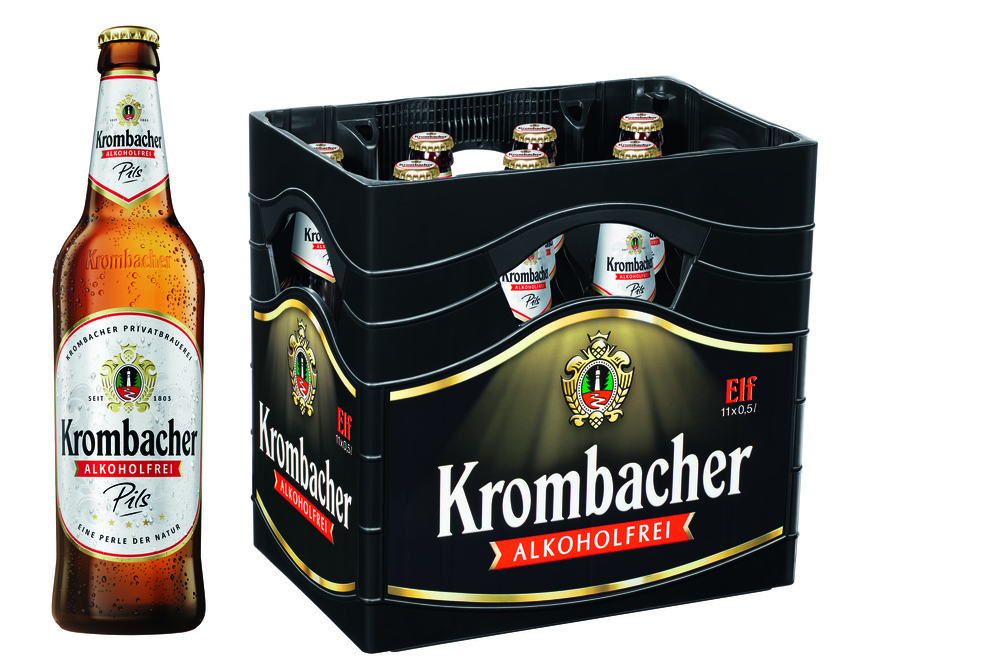 Krombacher 0,0% Pils Alkoholfrei 11x0,5 MW (MEHRWEG)