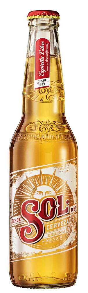Sol Mexican-Bier 24x0,33MW (MEHRWEG)
