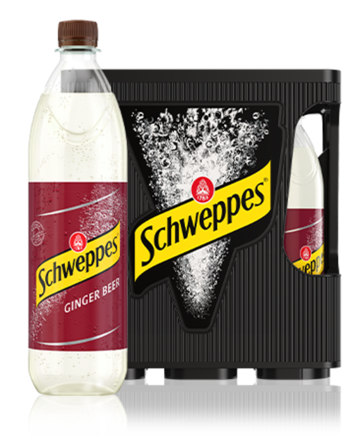 Schweppes Ginger Beer PET 6x1,0 MW (MEHRWEG)