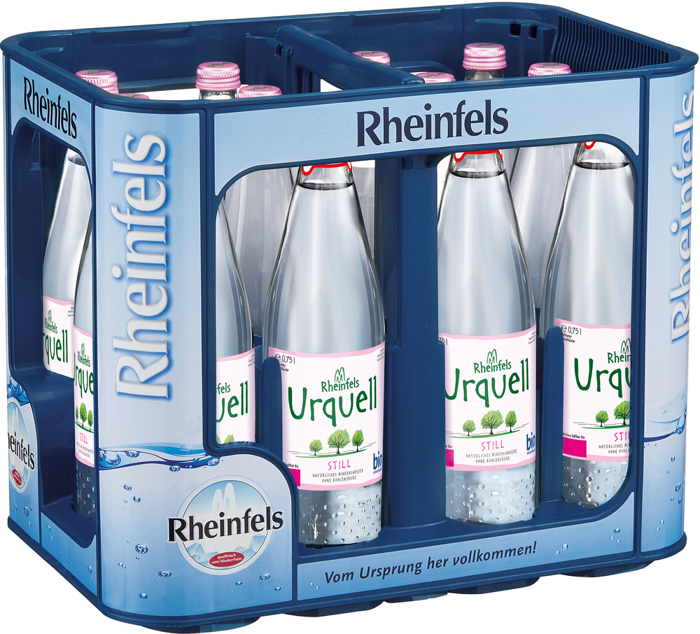 Rheinfels Urquelle Still Bio 12x0,75MW (MEHRWEG)