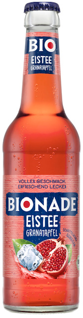 Bionade Eistee Granatapfel (DE-ÖKO-012) 12x0,33MW (MEHRWEG)