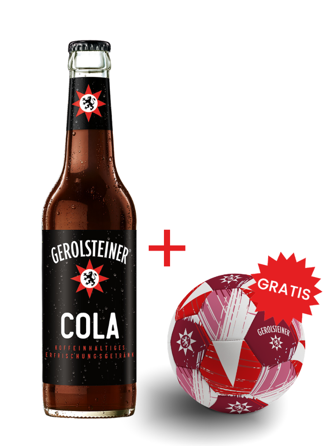 Gerolsteiner Cola Longneck 24x0,33MW (MEHRWEG)