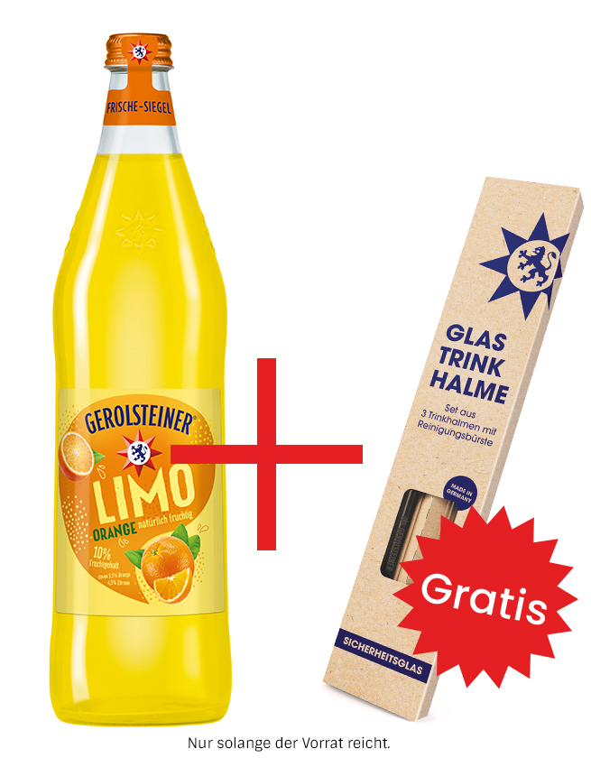 Gerolsteiner Orangenlimonade 6x0,75MW (MEHRWEG)