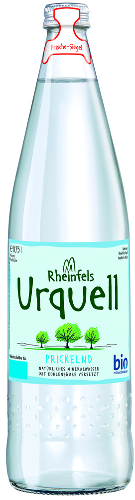 Rheinfels Urquell Bio prickelnd 12x0,75MW (MEHRWEG)