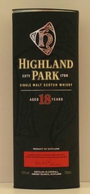 Highland Park 18 Years 43% 1x0,7 EW (EINWEG)