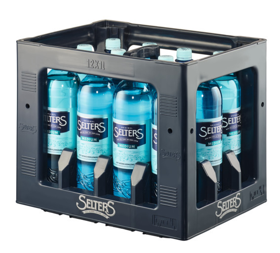 Selters Medium PET 12x1,0 MW (MEHRWEG)