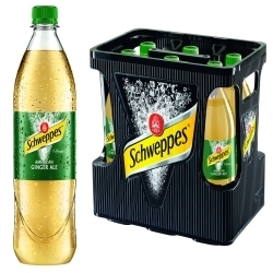Schweppes Ginger Ale PET 6x1,0 MW (MEHRWEG)