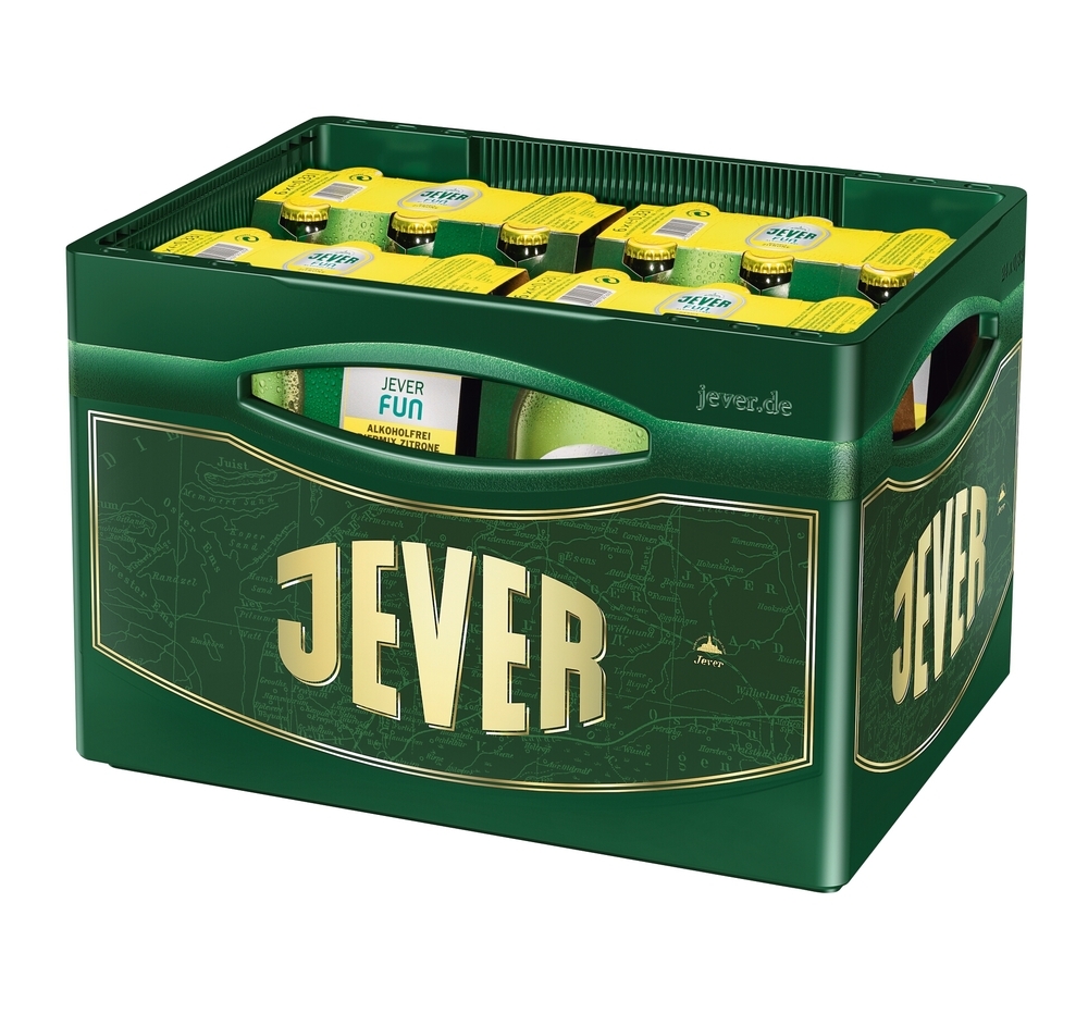 Jever Fun Zitrone 4x6x0,33MW (MEHRWEG)
