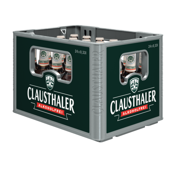 Clausthaler Original Alkoholfrei 24x0,33MW (MEHRWEG)