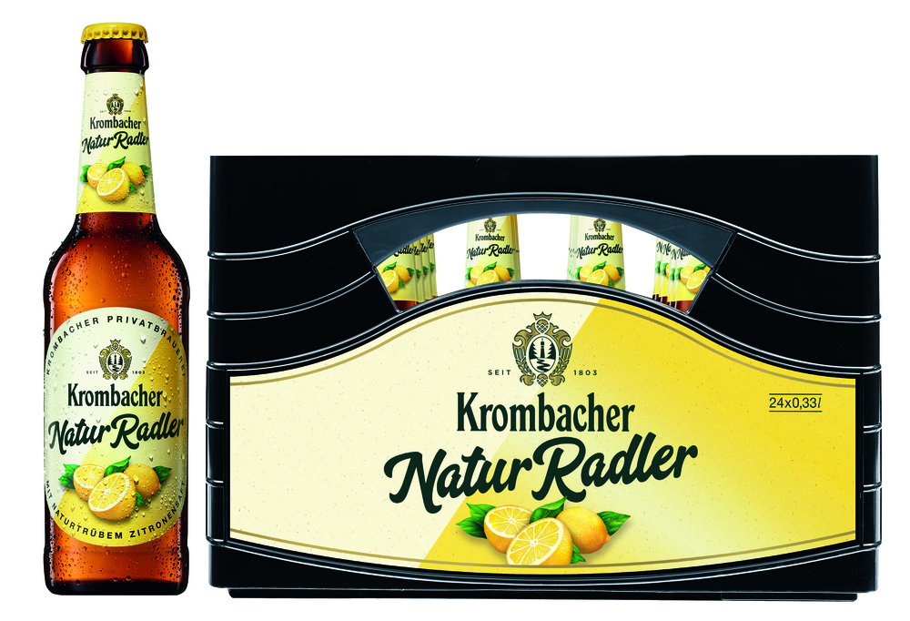 Krombacher NaturRadler 4x6x0,33MW (MEHRWEG)