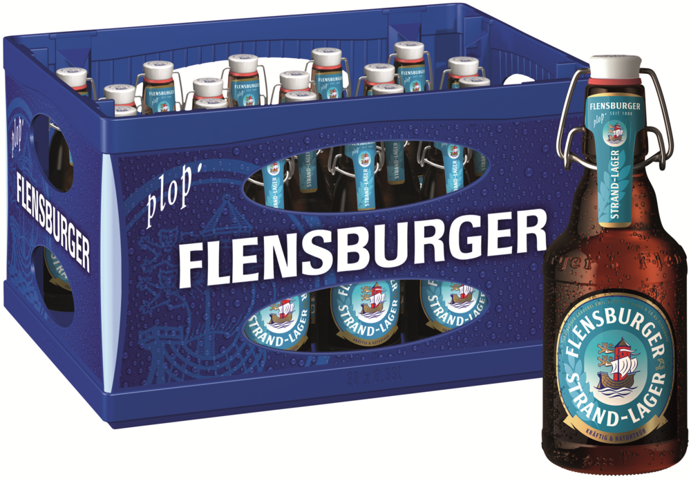 Flensburger Strand-Lager 20x0,33MW (MEHRWEG)