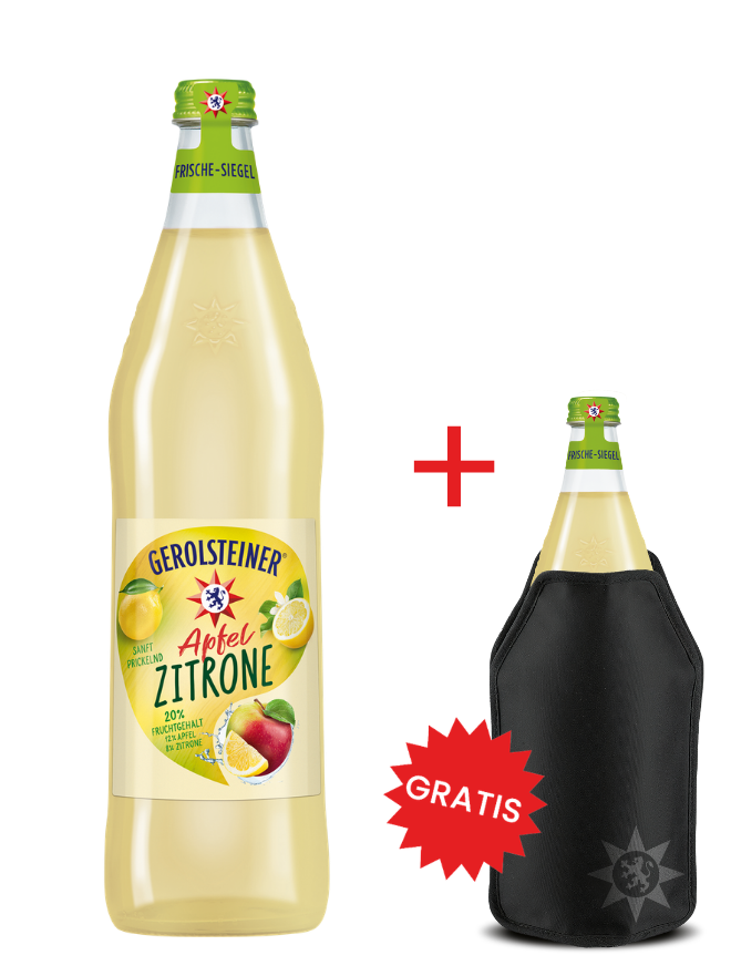 Gerolsteiner Apfel-Zitrone 6x0,75MW (MEHRWEG) Gerolsteiner Apfel-Zitrone 6x0,75MW (MEHRWEG)