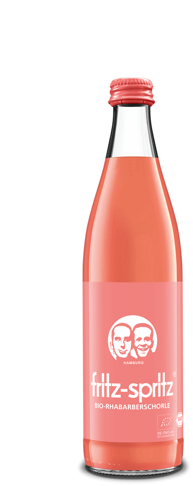 Fritz-Spritz Bio-Rhabarbersaftschorle 10x0,5 MW (MEHRWEG)