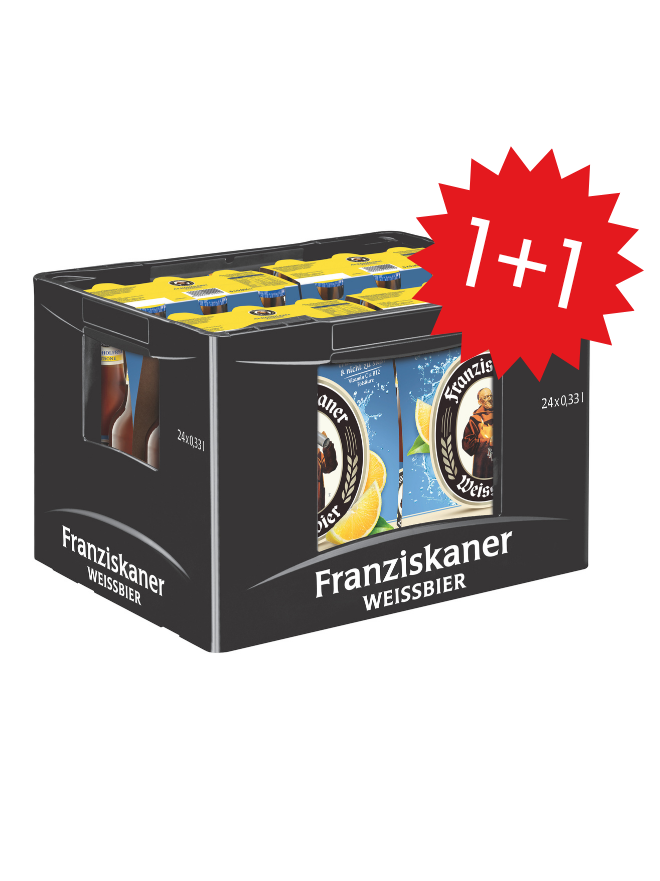 Franziskaner Alkoholfrei Zitrone 4x6x0,33MW (MEHRWEG)