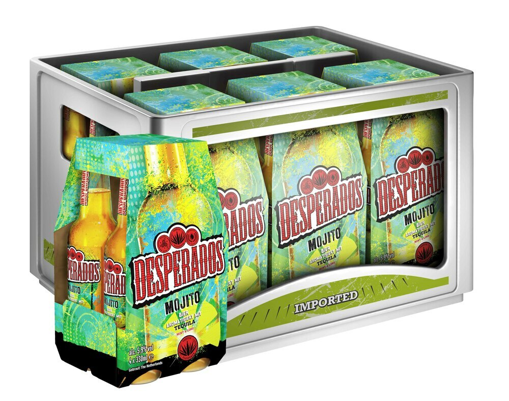 Desperados Mojito 5,9% 6x4x0,33 (MEHRWEG)
