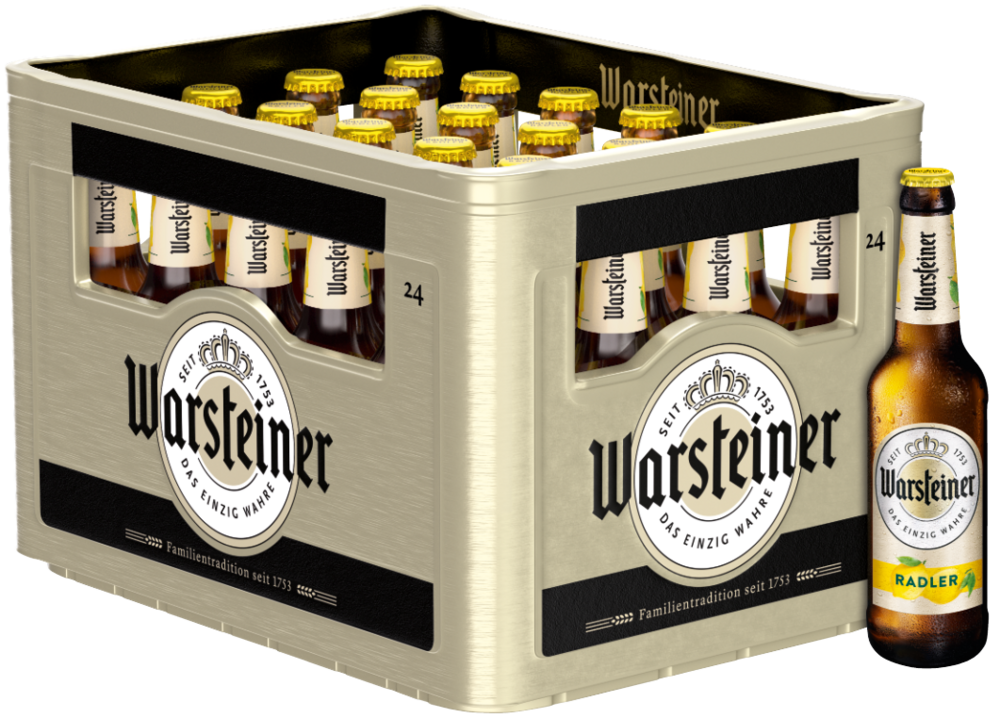 Warsteiner Radler Zitrone 24x0,33MW (MEHRWEG)