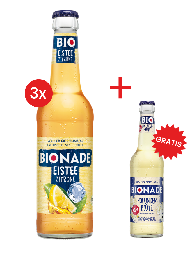 Bionade Eistee Zitrone 12x0,33MW (MEHRWEG)