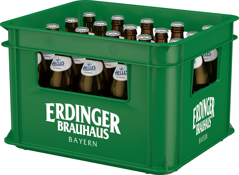 Erdinger Brauhaus Helles Lagerbier 20x0,5 MW (MEHRWEG)