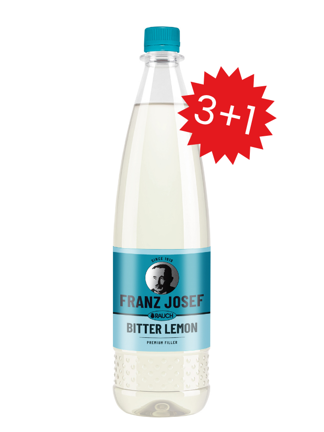Franz Josef Rauch Bitter Lemon PET 6x1,0 MW (MEHRWEG)