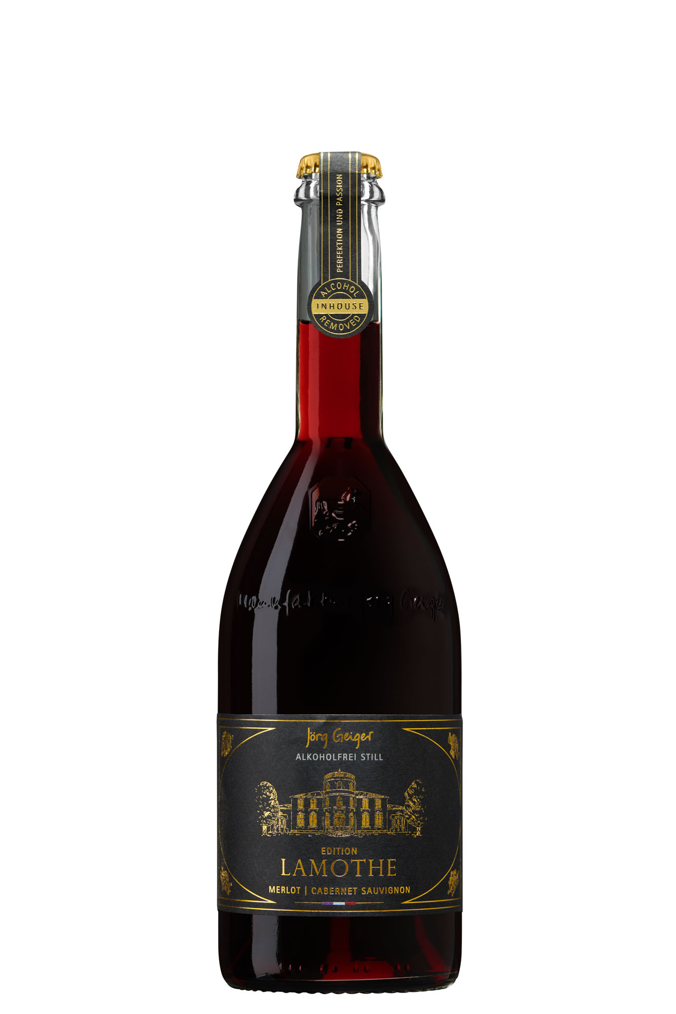 Edition Lamothe Rotwein Alkoholfrei Merlot und Cabernet, > 0,5% 6x0,75EW (EINWEG)