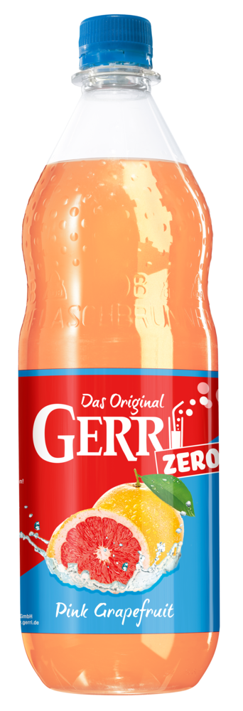Gerri Zero Pink Grapefruit PET 12x1,0 MW (MEHRWEG)