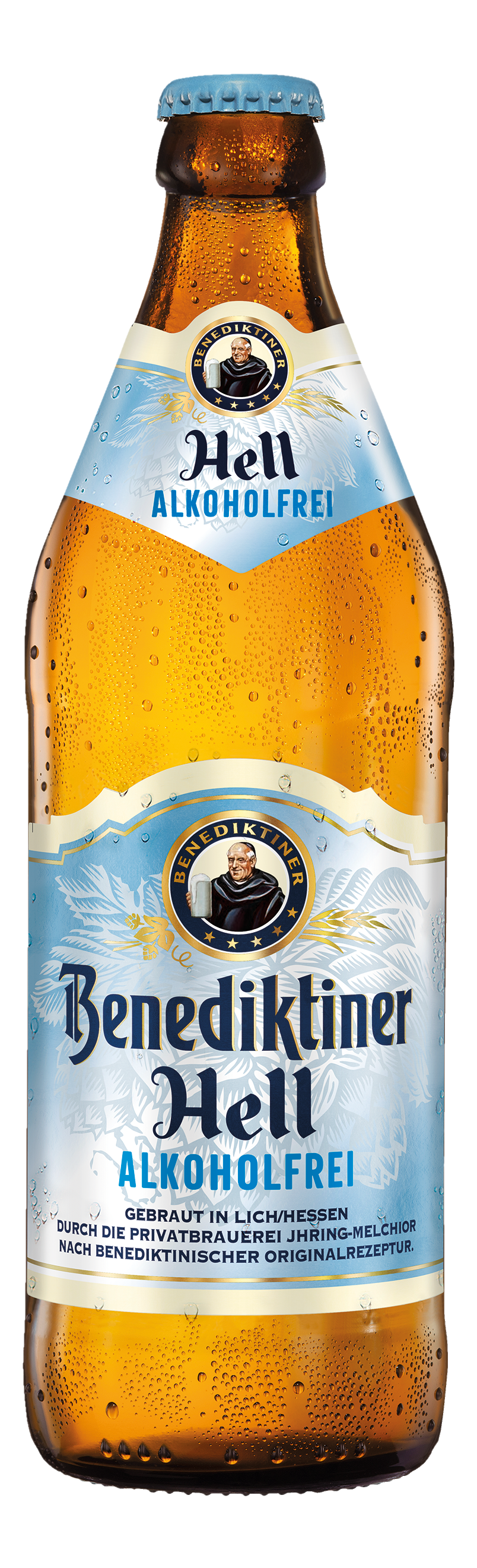 Benediktiner Hell Alkoholfrei 20x0,5 MW (MEHRWEG) Benediktiner Hell Alkoholfrei 20x0,5 MW (MEHRWEG)