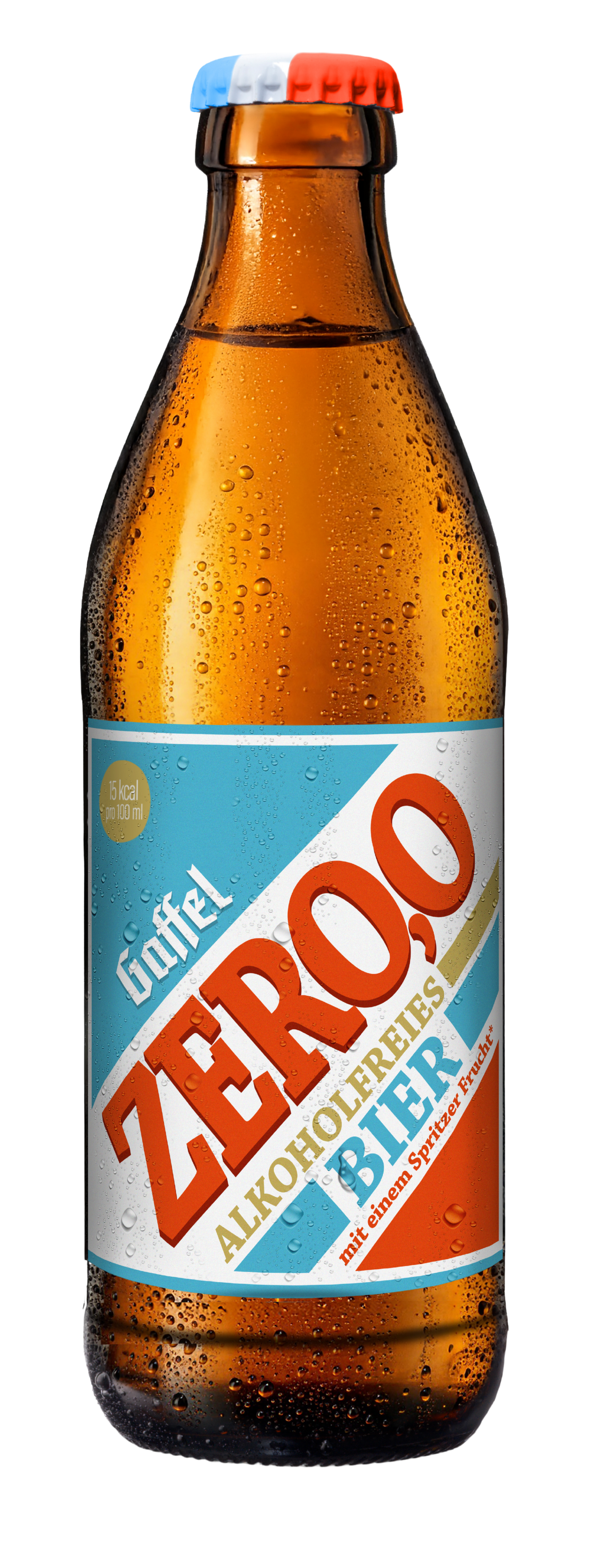 Gaffel ZER0,0 Alkoholfreies Bier mit einem Spritzer Frucht 24x0,33MW (MEHRWEG)