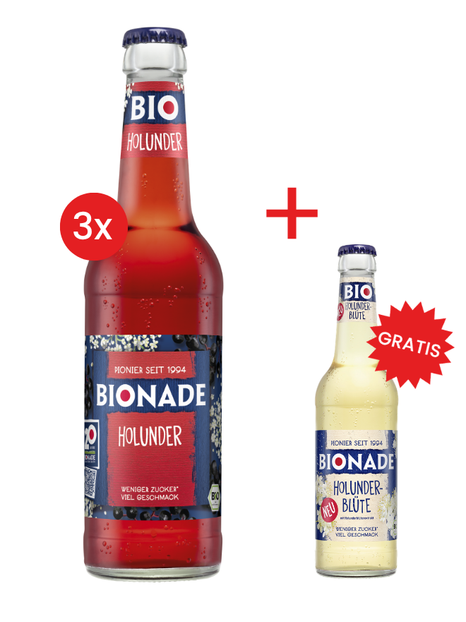 Bionade Holunder 12x0,33MW (MEHRWEG)