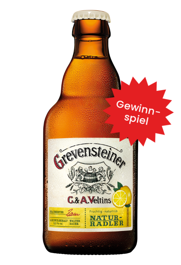 Grevensteiner Natur-Radler Steinie 16x0,5 (MEHRWEG)