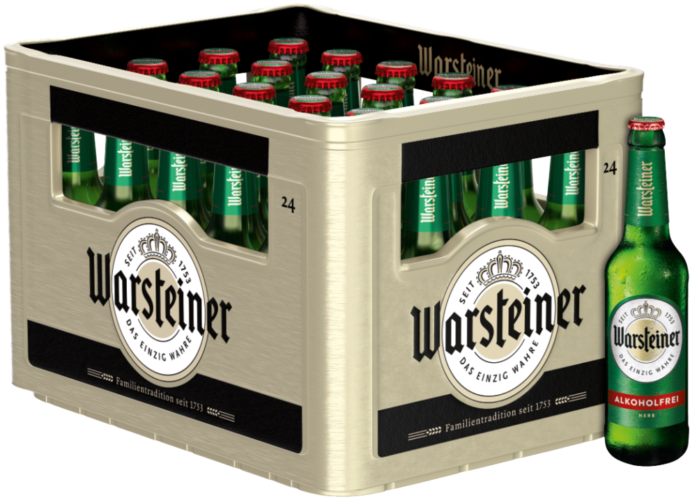 Warsteiner Herb Alkoholfrei 24x0,33MW (Mehrweg)