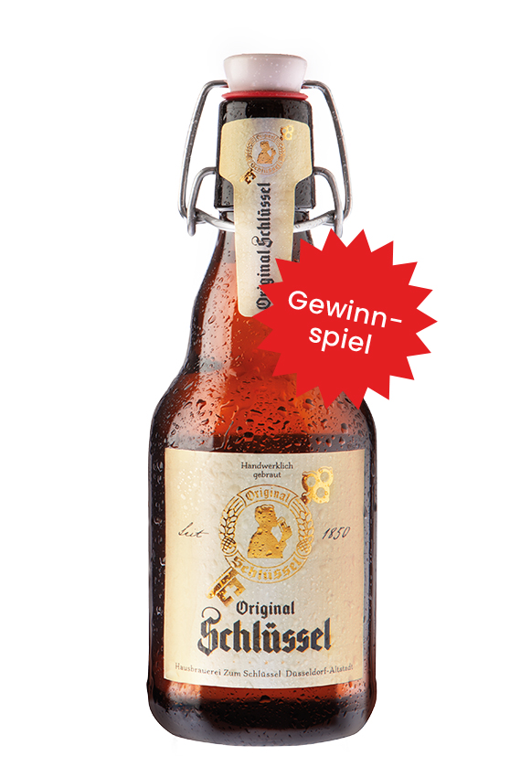 Original Schlüssel Alt Steinie Bügelflasche 20x0,33MW (Mehrweg)
