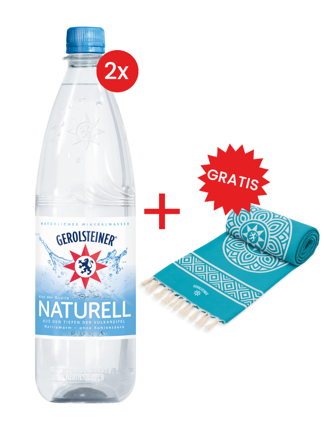 Gerolsteiner Naturell 12x1,0 PET (MEHRWEG)