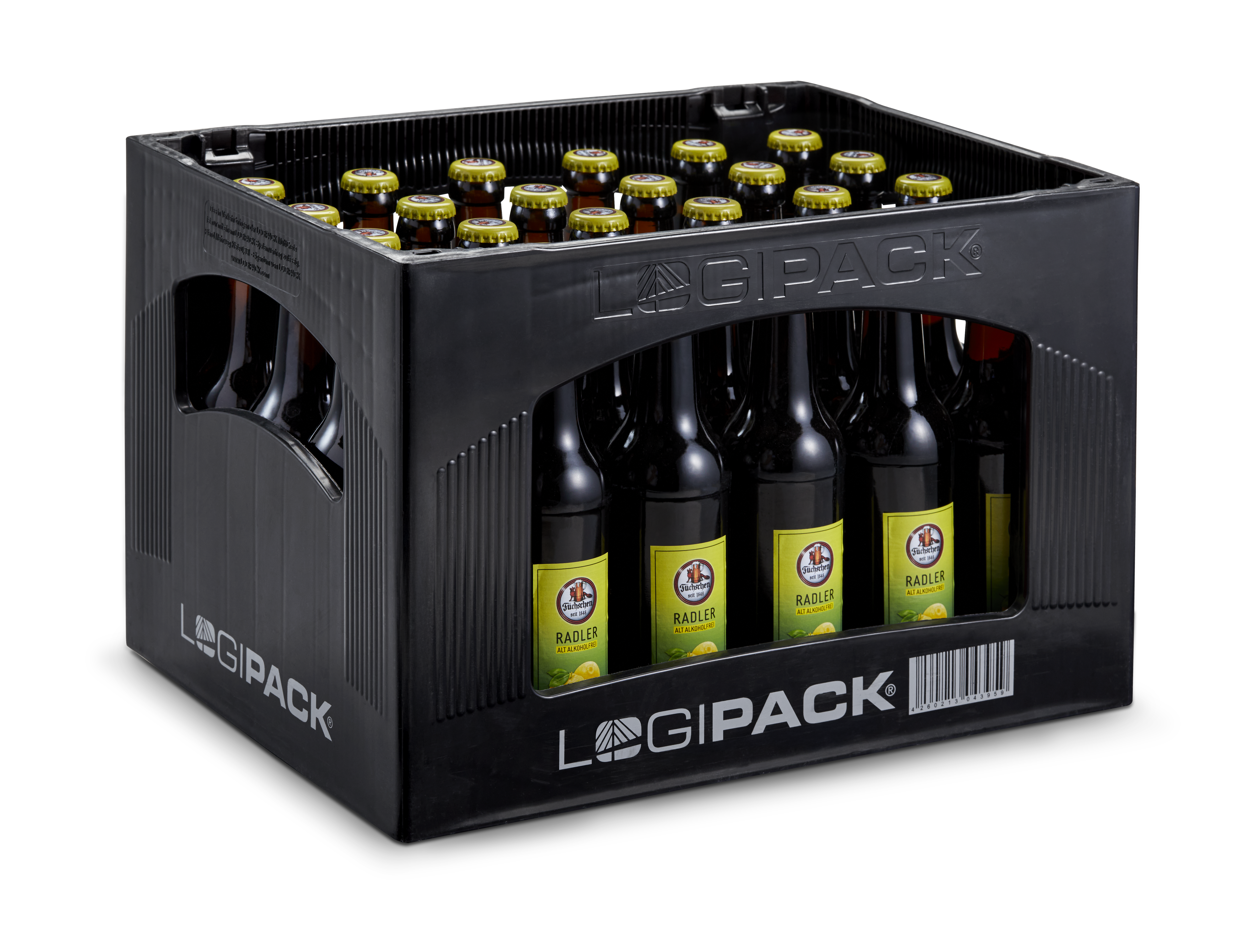 Füchschen Radler Alt Alkoholfrei 24x0,33MW (MEHRWEG)