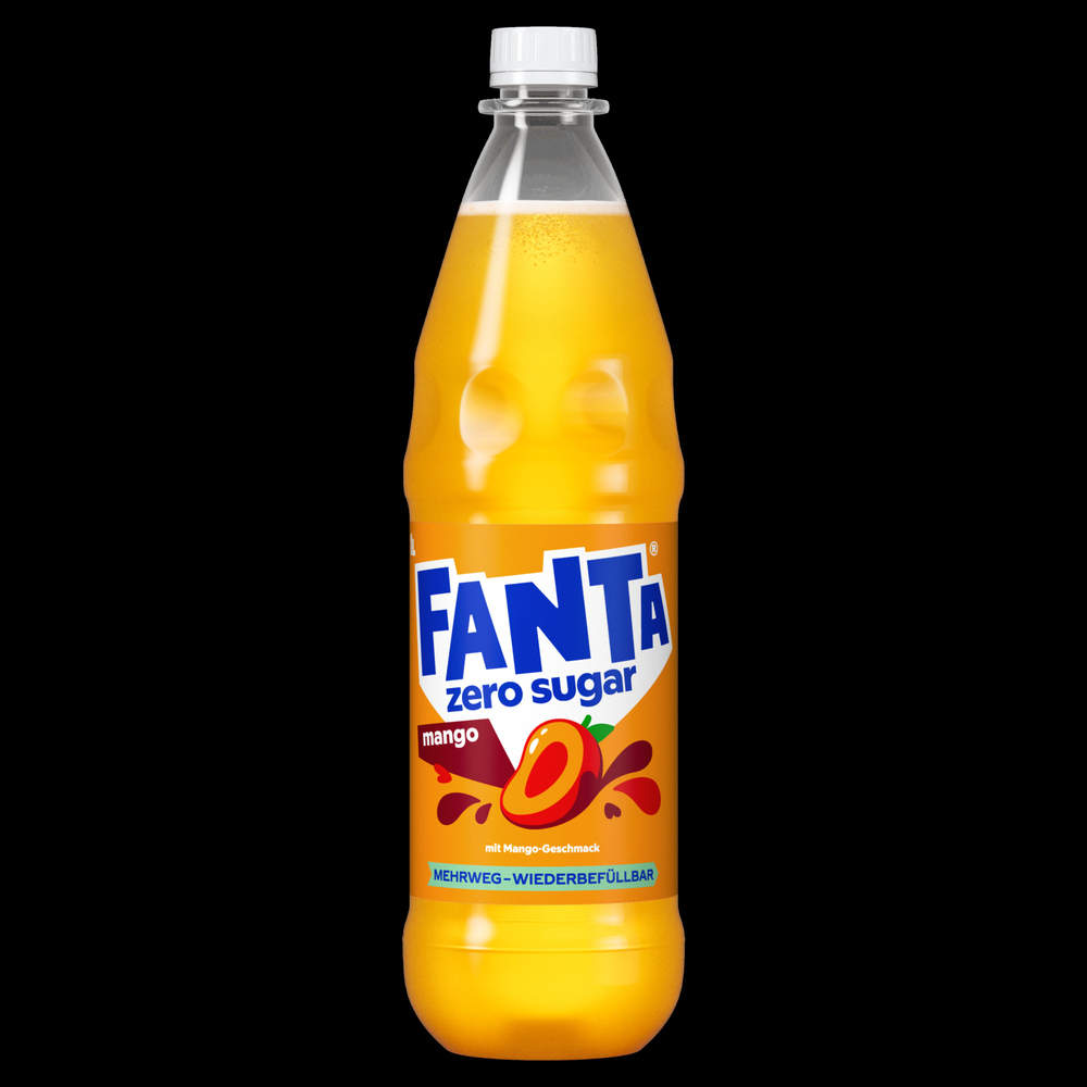 Fanta Mango ohne Zucker 12x1,0 MW (MEHRWEG)