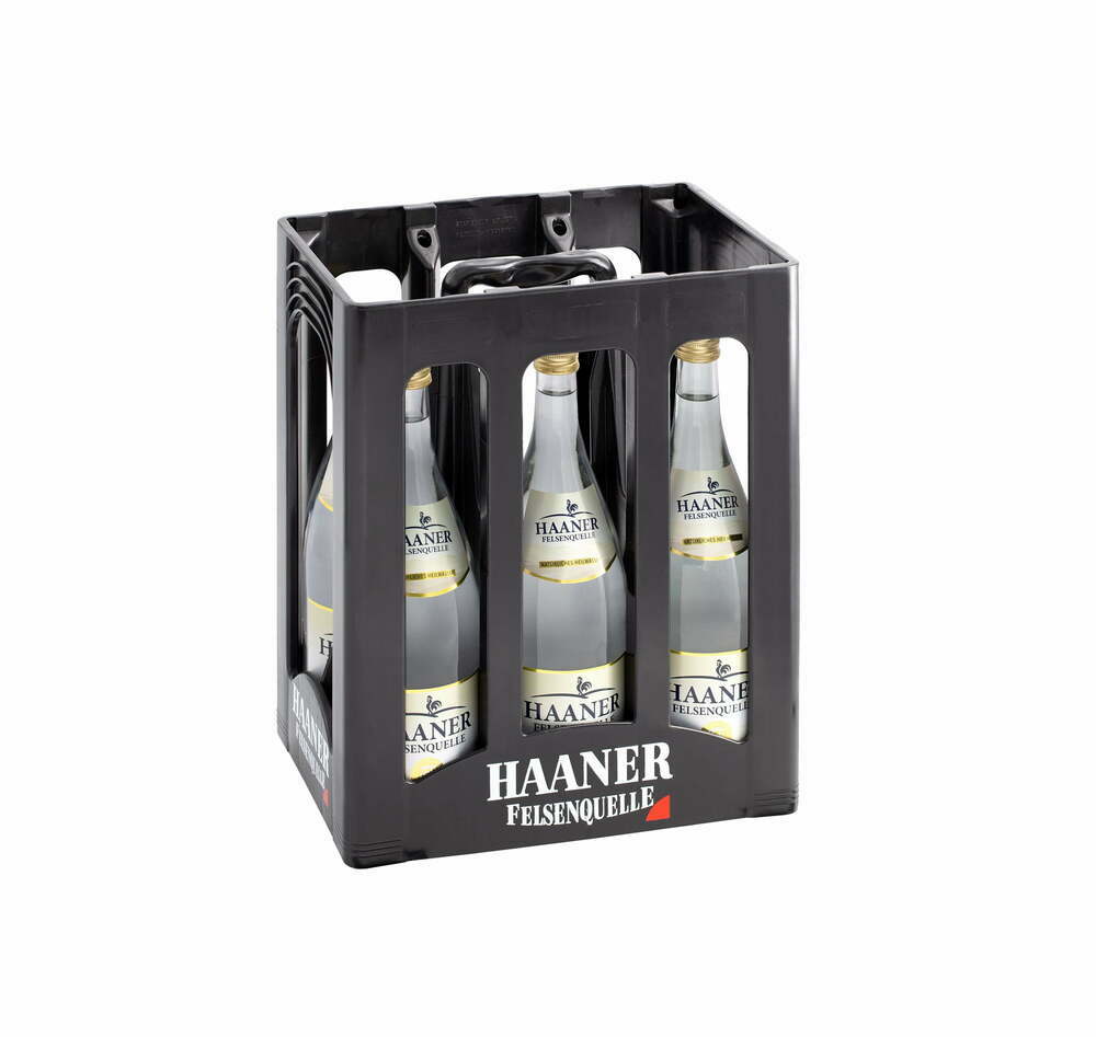 Haaner Felsenquelle Natürliches Heilwasser 6x1,0 MW (MEHRWEG)