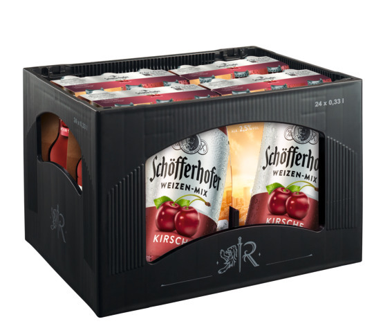 Schöfferhofer Kirsche Weizen-Mix 4x6x0,33MW (MEHRWEG)