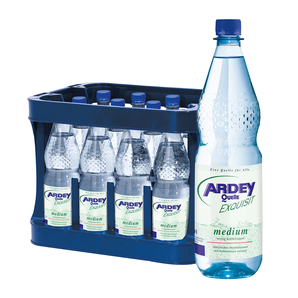 Ardey Exquisit Medium PET 12x1,0 MW (MEHRWEG)