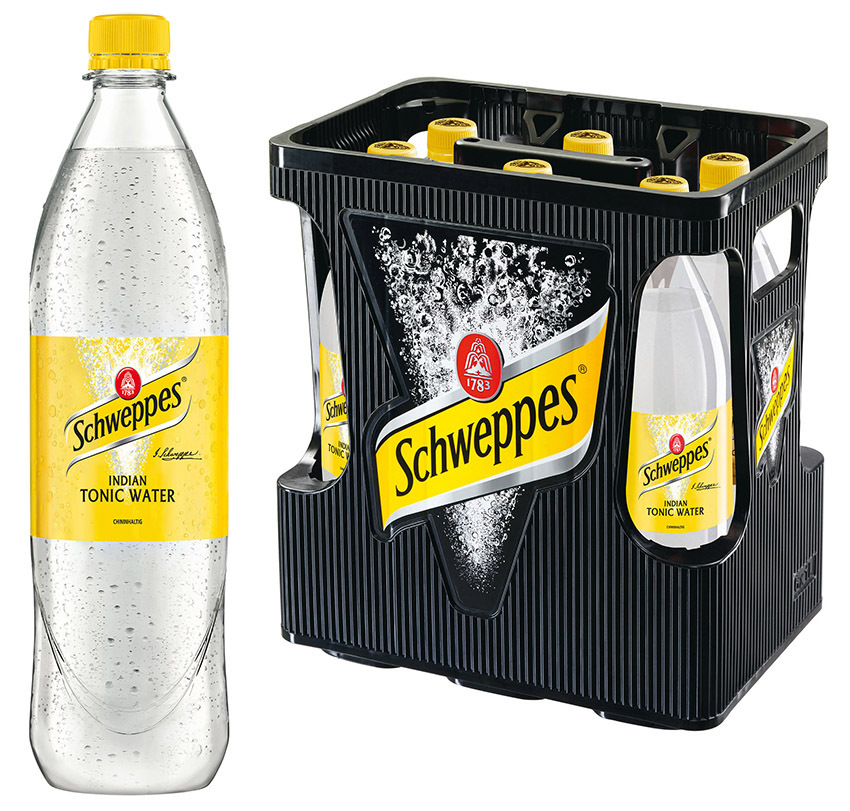 Schweppes Tonic Water 6x1,0 MW (MEHRWEG)