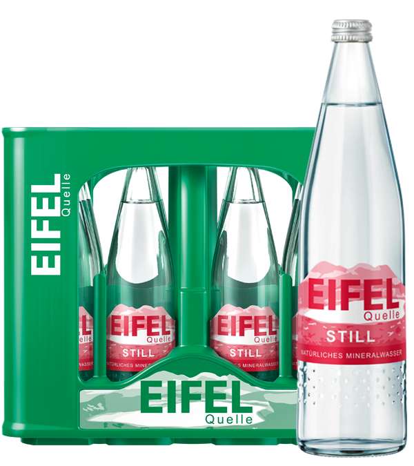 Eifel-Quelle Still GDB Design-Glasflasche 12x0,75MW (MEHRWEG)