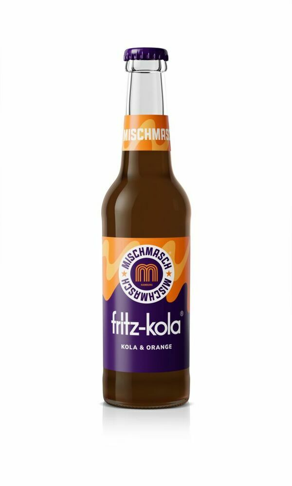 fritz-kola Mischmasch Kola-Orange-Limonade 24x0,33MW (MEHRWEG)