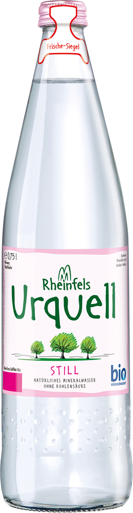 Rheinfels Urquelle Still Bio 12x0,75MW (MEHRWEG)