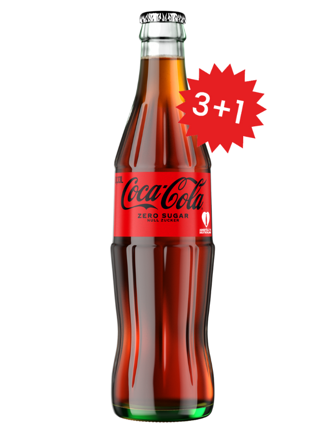 Coca-Cola Zero 24x0,33 L MW (MEHRWEG)